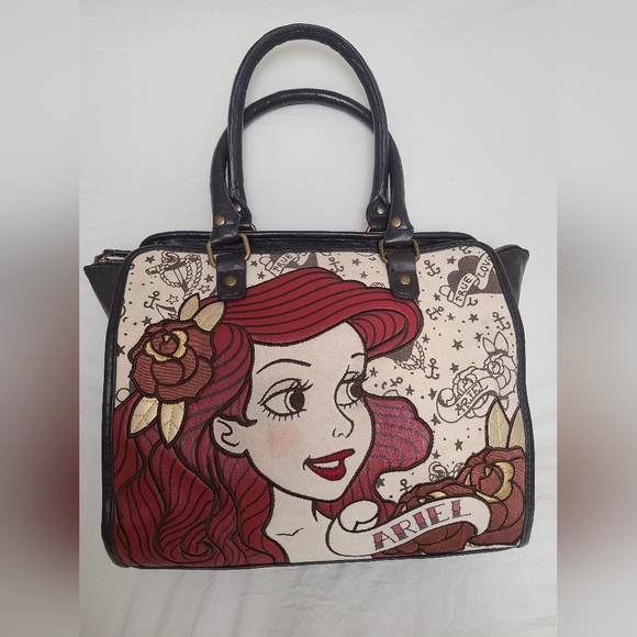 Loungefly Handbags - Loungefly Disney The Little Mermaid Ariel True Love Tattoo Tote Bag Purse
